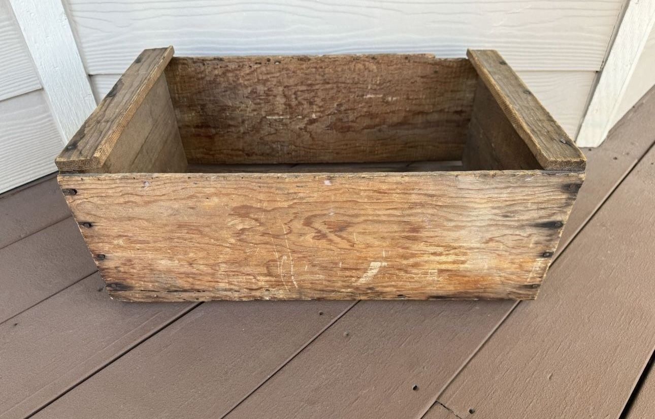 Old Wood Crate