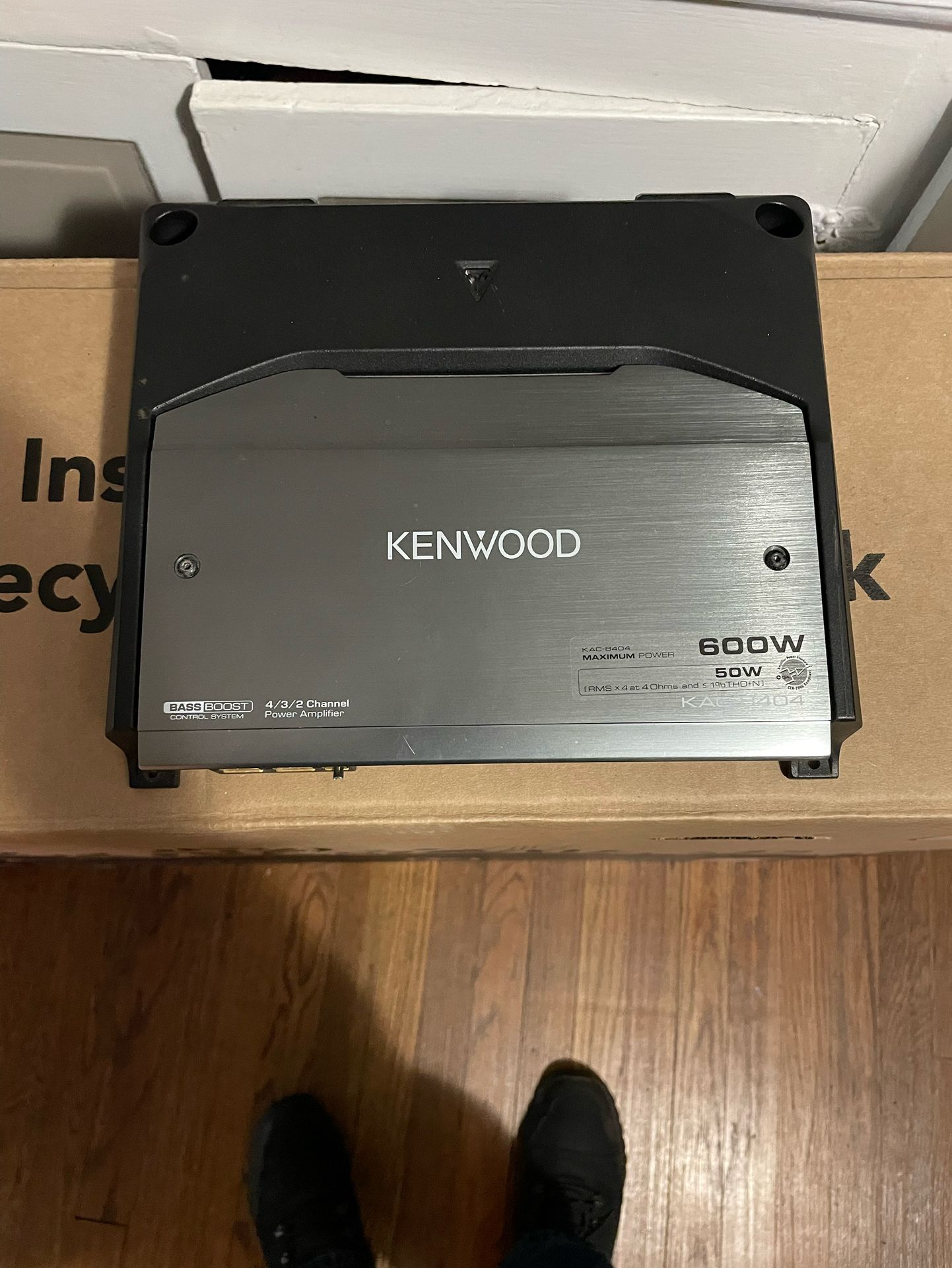 Kenwood 4 Channel Amplifier KAC-8404