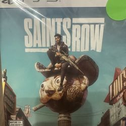 Brand New Saints Row PS5 – Sealed, Factory Wrapped
