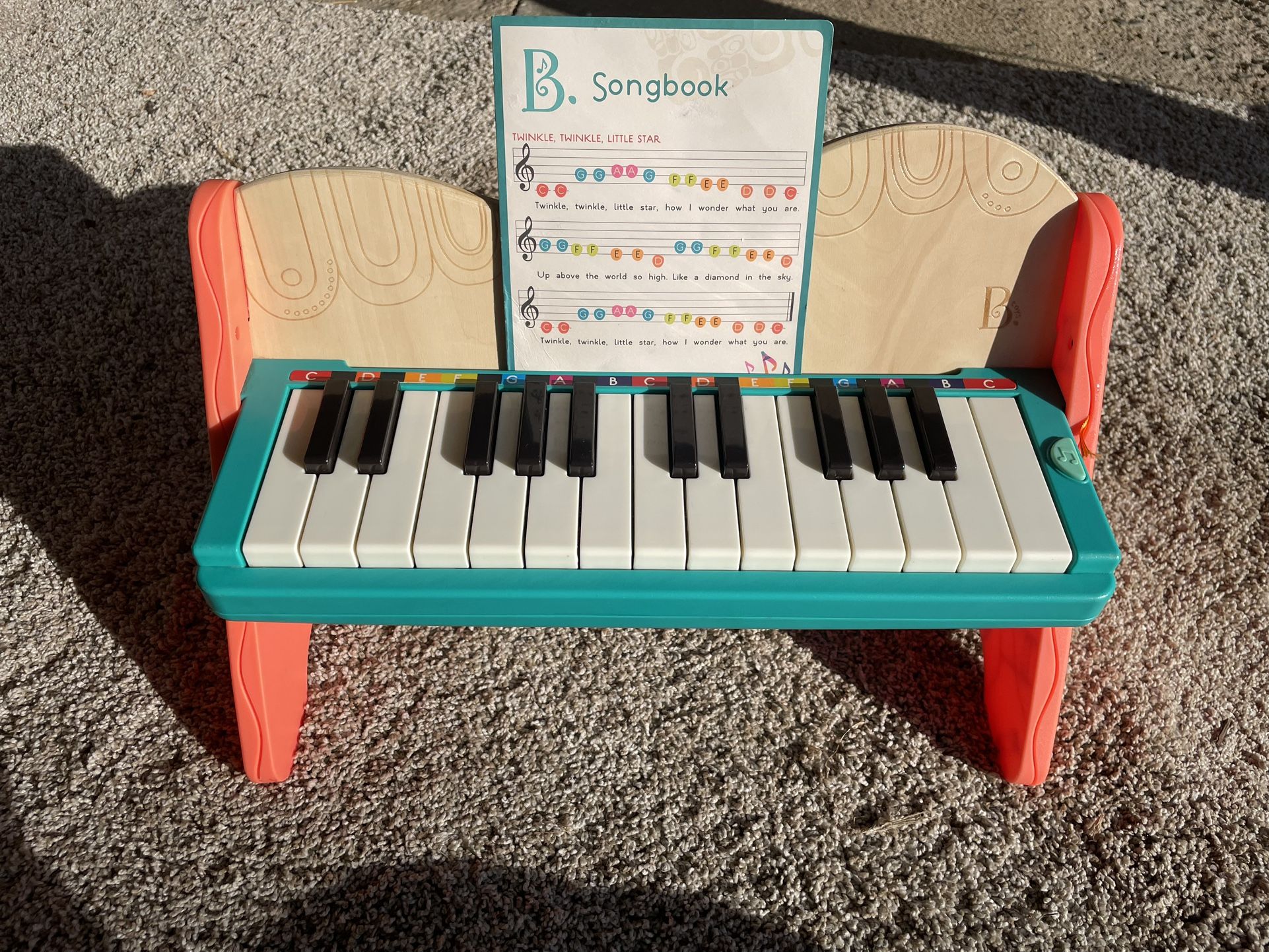 B. Toys Mini Piano, $15