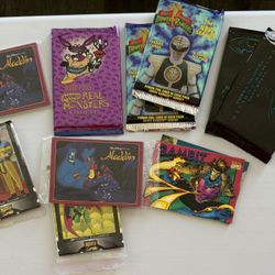 Assorted Trading Cards From The 90’s