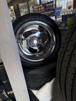 17x11 RESTO MOD WHEELS 5x5 + Tires 315-35-17 (4) OBS C-10 C10-WE FINANCE NO CREDIT OK