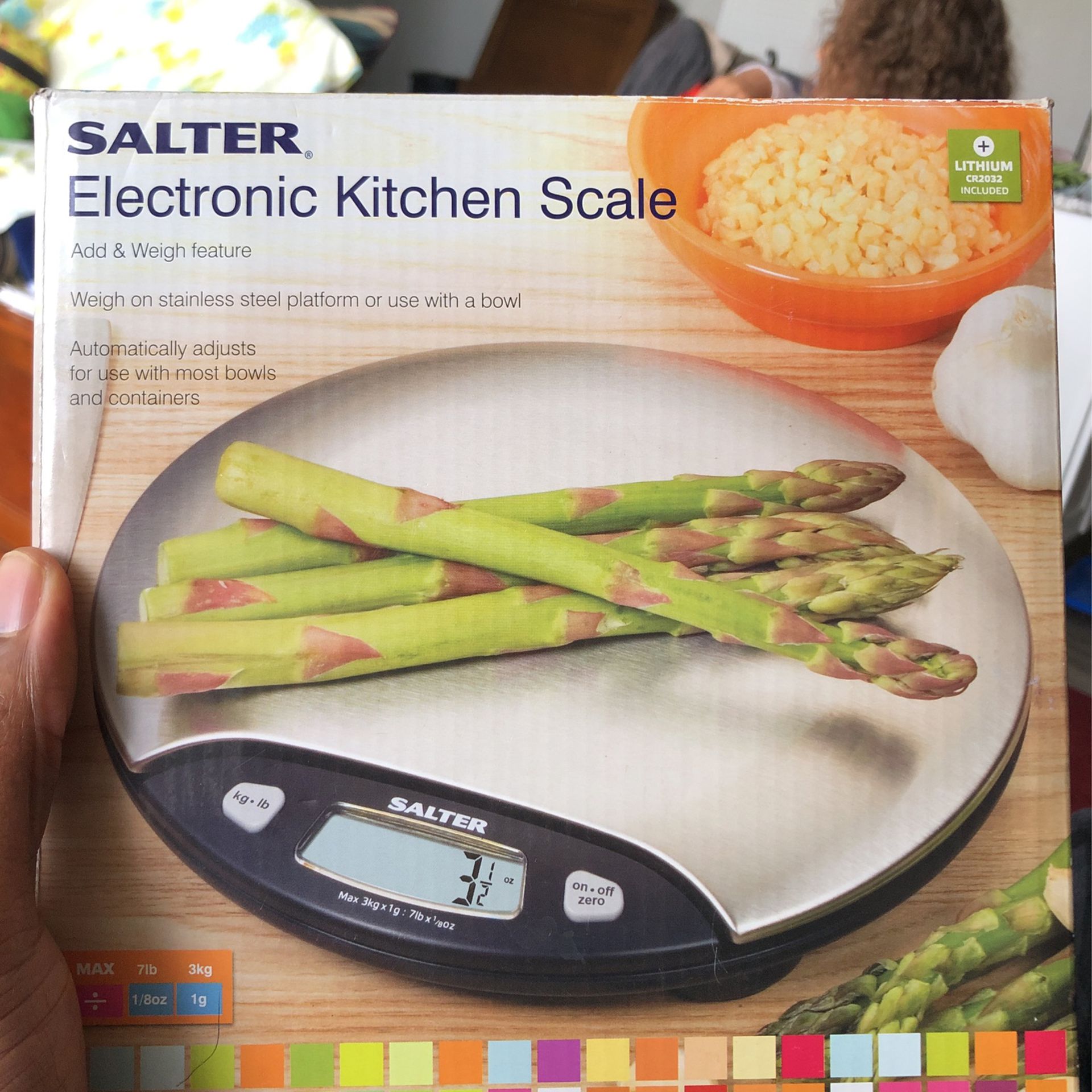 Salter Electronic Kitchen Scale
