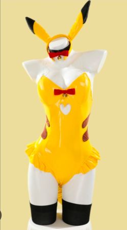 Pikachu Cosplay halloween women Costume Set size S/M new