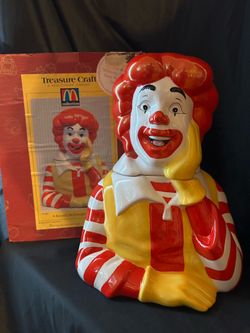 VTG 90s Ronald McDonald Cookie Jar