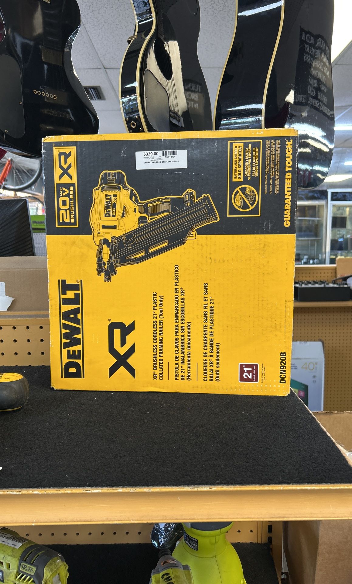 Dewalt XR Brushless Cordless 21 Plastic Collated Tool Only
