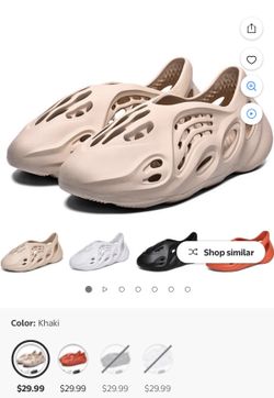 Foam Shoes Women/Men Beach Sandals Lightweight