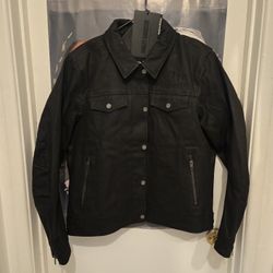 💯 Harley-Davidson Trucker Riding Jacket 