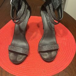 Women’s Elegant Black Heels - Size 8.5