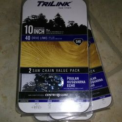 Brand New 2 Pk Chainsaw Chains