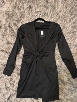 Fashion Nova Black Dress XS