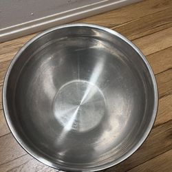 No Lid 5 Quart Large Stainless Steel Mixing Bowl 