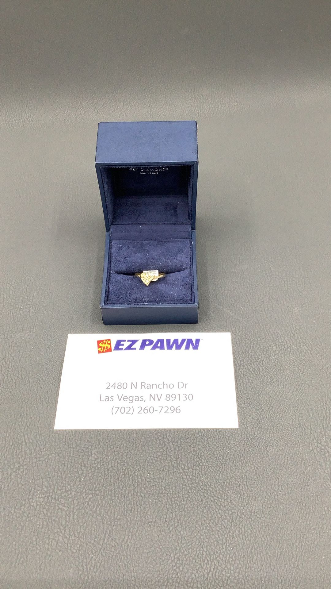 Lady’s Heart Nugget Ring