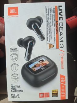Brand New JBL $ LIVE BEAM 3 $ Noise Canceling Ear Buds