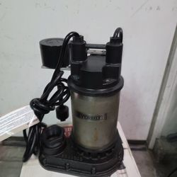 Everbilt Stainless Steel Submersible Sump Pump 1/2 HP 