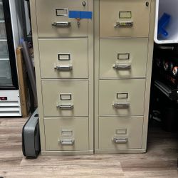 Fire proof file cabinet