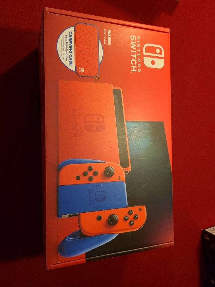 Brand New Nintendo Switch Mario Red Limited Edition Sold Out