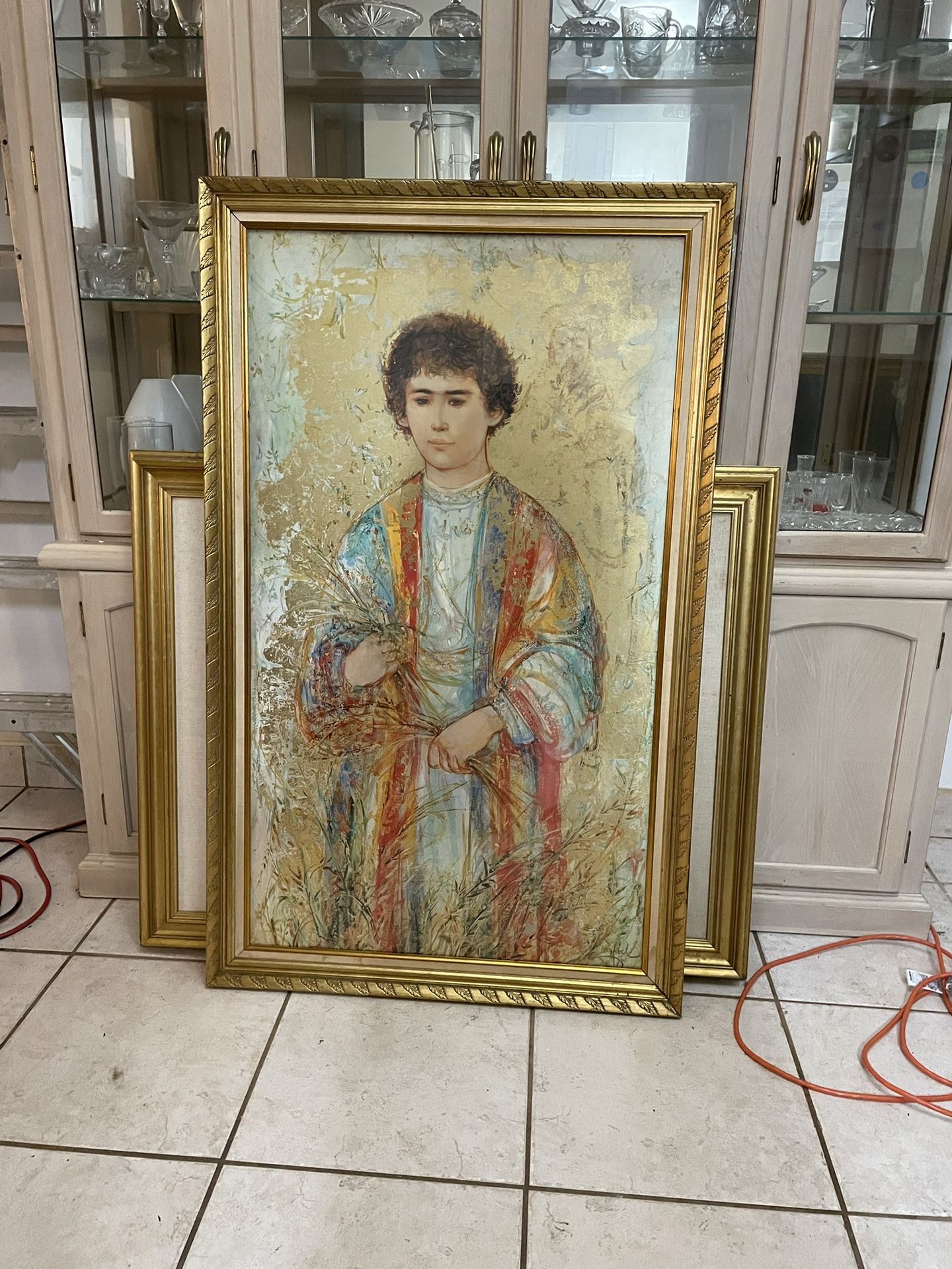 Large Print By Edna Hibel