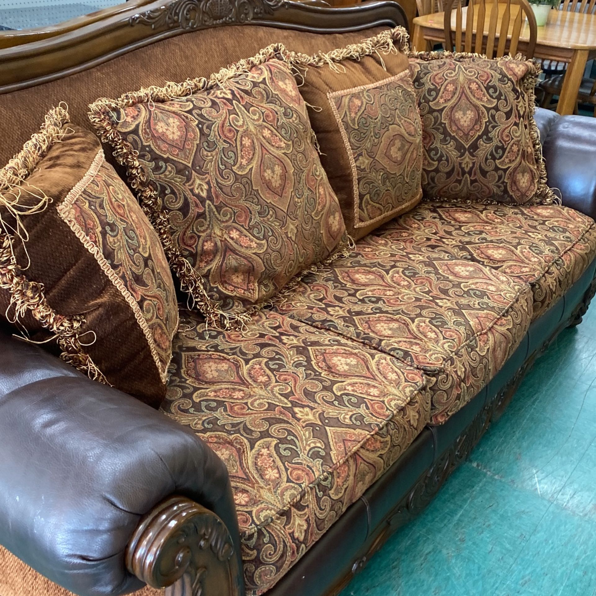 Fresco Durablend Antique Sofa Baci Living Room