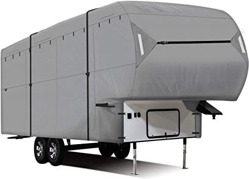 [Used] 5th Wheel RV Cover 4 Layer Outdoor Protect Gray 