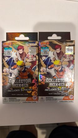 Kayou Naruto collector boxes x2