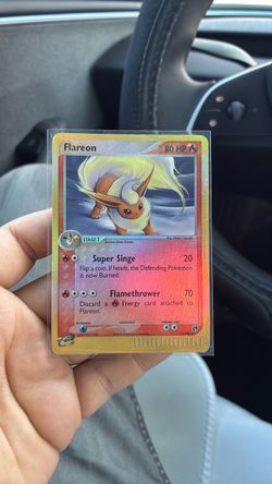 Pokemon vintage Flareon E Reader 2003