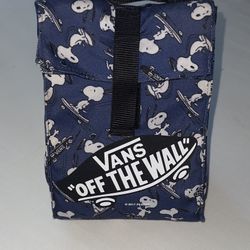 Vans X Peanuts insulated Lunch tote Sack bag snoopy rare collection