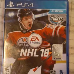 NHL 18 for PS4