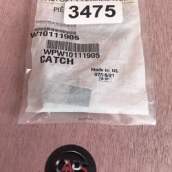 Whirlpool Dryer Door Catch  WPW10111905 