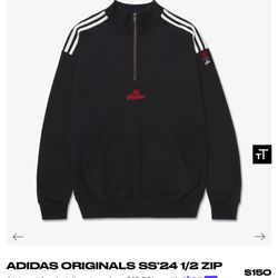 100 Thieves x Adidas Tracksuit Quarter Zip