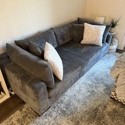 89.5” Square Arm Sofa