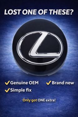 Genuine Lexus center cap