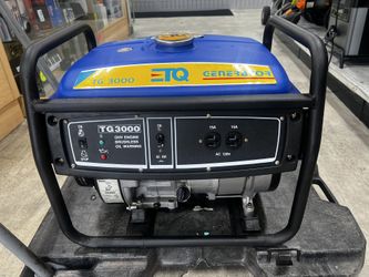 New ETQ 3,000 Watt Gas Portable Generator