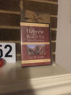 Hebrew For The Rest Of Us Video Lectures