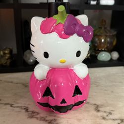 Hello Kitty Soap/lotion Dispenser Pink Pumpkin Halloween