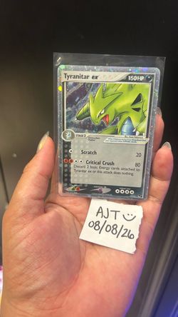 Tyranitar Ex- Pop Series 1- Pokemon Cards
