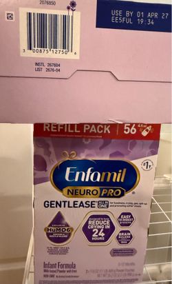 New not expired Enfamil NeuroPro Gentlease for Easing Fussiness, Crying, Gas, Spit-up in 24 Hrs, Smaller Proteins for Easy Digestion, Brain Supporting