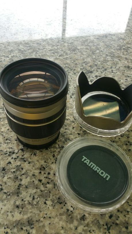 Tamron super silver af lense 28-200 3.5 excellent.