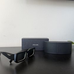Authentic Prada Sunglasses SPR 06Y – Black | Includes Case & Box
