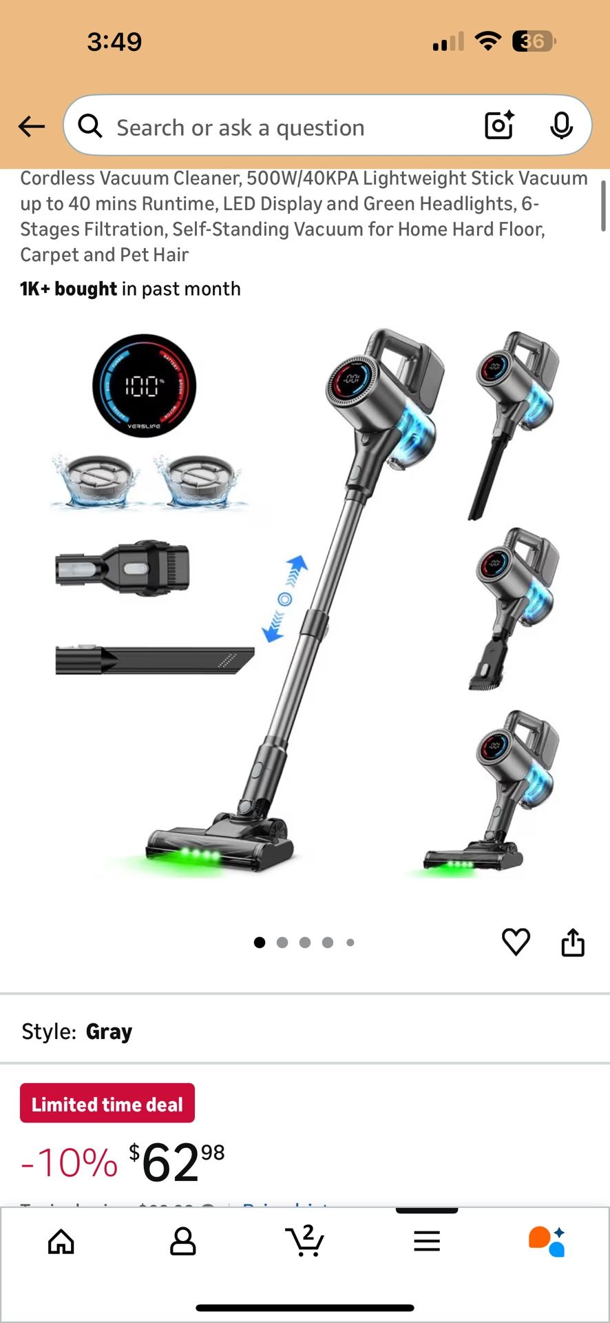 Cordless Vacuum Cleaner