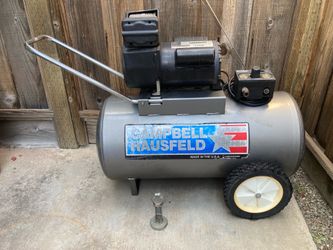 Air Compressor Needs Piston. U Fix, As Is Sale. Good Motor And Tank