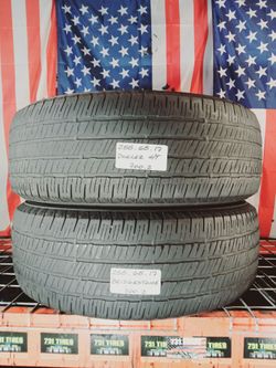 ✅ 2 USED TIRES 255/65R17 BRIDGESTONE ALL SEASON 255 65 17