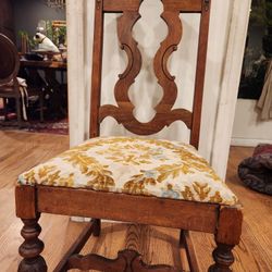 Mexican Style Carved Chair