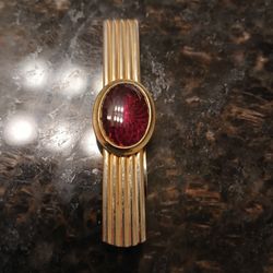 Men's Forster Red Stone Money Clip Vintage