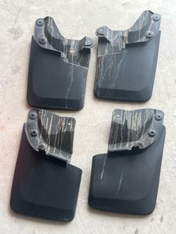Tacoma 3rd Gen Black Plastic Mud Flaps