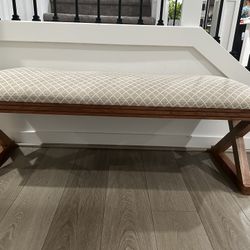 Barely Used Cushion Bench 