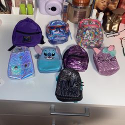 Mini Keychain Backpacks