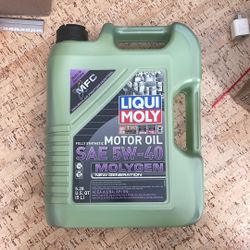 Liqui Moly  Full Synthetic Motor Oil 5W – 40. 5liter
