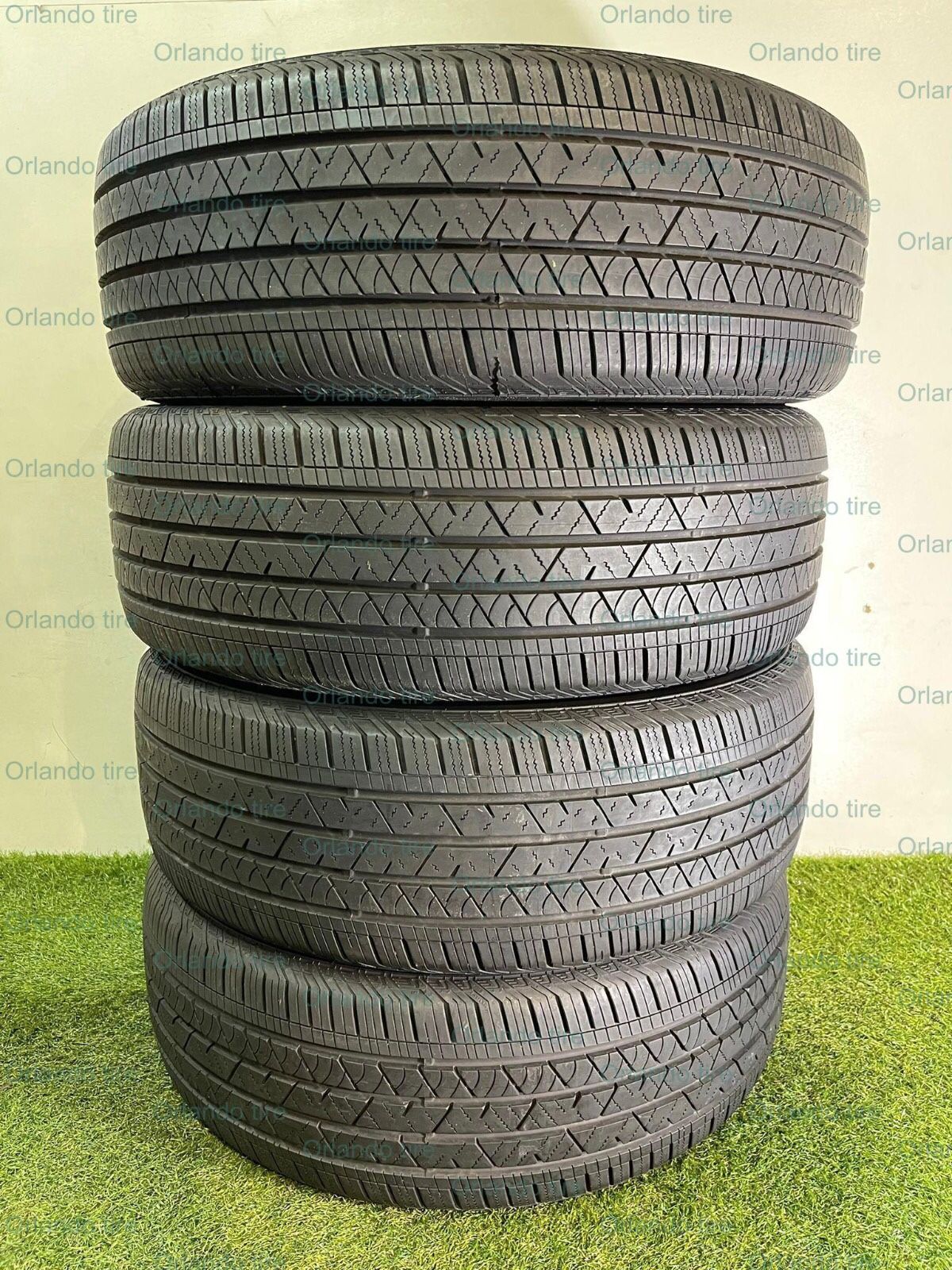 S127  245 50 20 102H  Continental CrossContact LX Sport  4 Used Tires 90% Life 