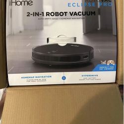 IHome robot vacuum Like New